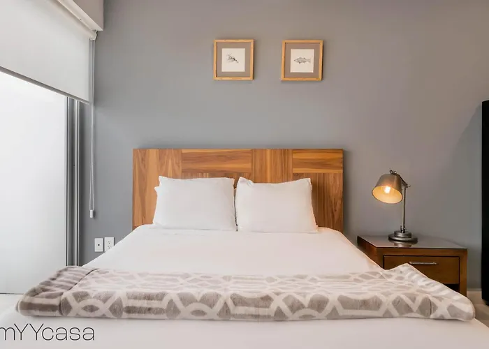 Lovely With Pool & Private Balcony In La Roma - Alure Apartamento
