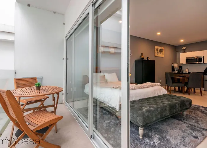 Lovely With Pool & Private Balcony In La Roma - Alure Apartamento *