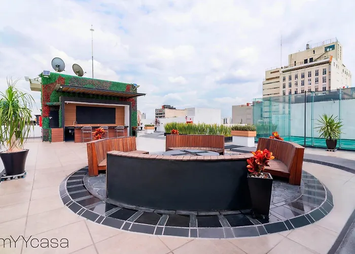 Apartamento Lovely With Pool & Private Balcony In La Roma - Alure México DF